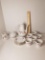 17 Piece “Jumnua” German Porcelain Chocolate Set w/ Sweet Floral Design