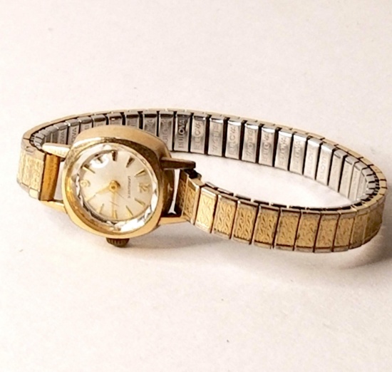 10K Gold Plated Vintage Longines Ladies Watch