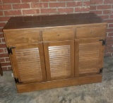 Vintage Wooden Ethan Allen Buffet