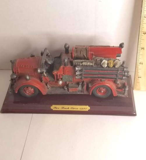 Collectible 1930's Replica Fire Truck