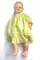 Vintage Hard Plastic Baby Doll with Open Shut Eyes