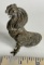 Small Vintage Metal Rooster Figurine