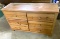 Vintage 6 Drawer Pine Dresser by Canyon Furniture Company