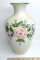 Vintage Portugese Floral Vase Signed Loucarte