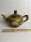 Large Decorative Ceramic Teapot w/Cameo of Maidens & Putti