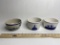 Lot of 3 Vintage Ceramic Bowls