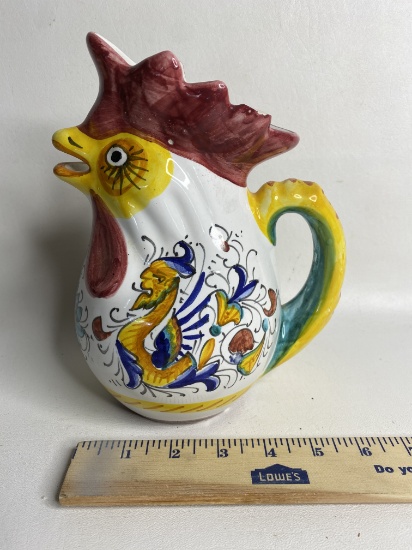 Adorable Ceramic Rooster Creamer