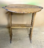 Wooden Drop Leaf Side Table