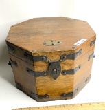 Octagonal Wooden Trinket Box