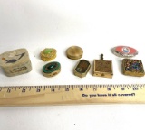 Lot of 8 Vintage Miscellaneous Pill Boxes