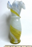 Beautiful Swirled Art Glass Vase