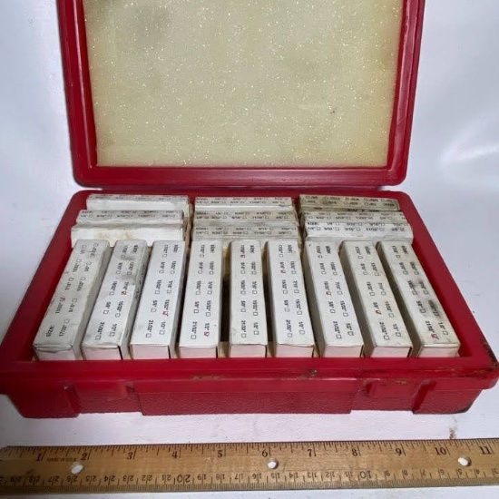 Set of Various Blind-Hole Spotters in Plastic Case