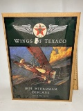 1995 ERTL Die-Cast 1931 Stearman Biplane Wings of Texas Coin Bank in Box