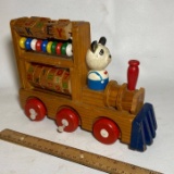 Vintage Wooden Interactive Train