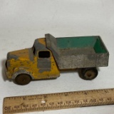 Early Metal Dump Truck by Tootsie Toys