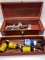 Hoppes Gun Cleaning Kit in Wooden Hinged Box