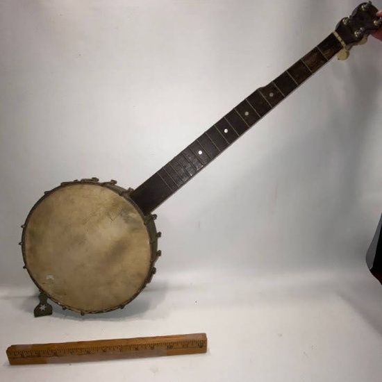 Early Banjo For Parts, Repair or Decoration