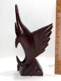 Hand Carved Wooden Marlin Figurine