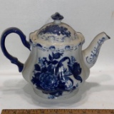 Blue & White Porcelain Teapot