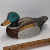 Porcelain Duck Figurine