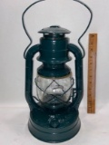 Green Metal Dietz Lantern