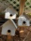 Lot of Wooden Birdhouses