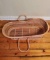 Vintage Rattan Basket for Baby