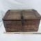 Antique Rex Pork and Beans Crate, with Attached Soap Crate Lid