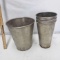 Lot of Stainless Steel Buckets
