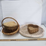 Lot of Miscellaneous Baskets