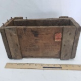 Small Unique Wood Shipping Crate
