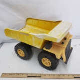 Remco Toy Dump Truck, Metal Bed, Plastic Body