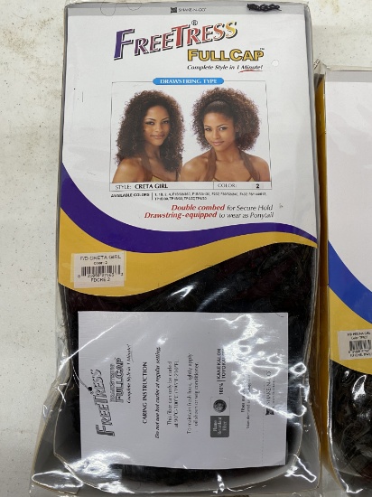 Lot of 17 Various Wigs