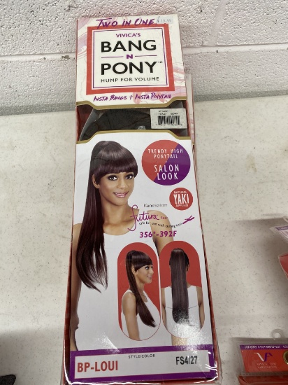 Lot of 19 Various Hair Pieces