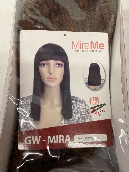 Lot of 18 Various Wigs