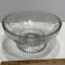 Nice Pressed Glass Pedestal Bowl with Grape Design