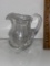 Sweet Etched Lead Crystal Creamer by Lenox