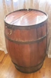 Antique Wooden Whiskey Barrel