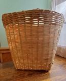 Large Double Handled Wicker Basket