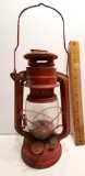 Red Metal Oil Lantern
