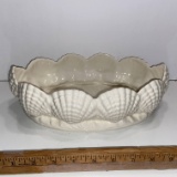 Large Ceramic Dish with Shell Design
