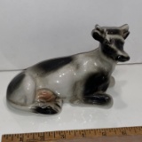Porcelain Cow Figurine