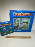 1990 ERTL Farm Country Deluxe Animal Set & Set of 5