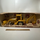 Vintage Die-Cast ERTL Tractor Loader-Backhoe in Box