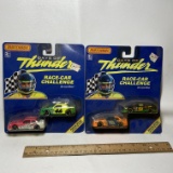 Pair of Matchbox “Days of Thunder” Die-Cast Cars in Packages