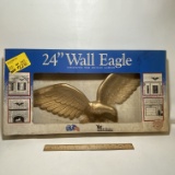 Vintage Whitehall 24” Aluminum Wall Eagle - Never Opened