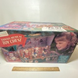 Santa’s Musical Toy Chest w/5 Animated Musicians Plays 35 Christmas Carols in Box