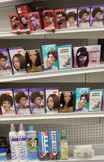 Lot of Misc Beauty Products Including Relaxer Kits, Hair Color Kits, Bath Salts & Much More!