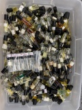 Lot of Locally Made Perfumes in Roll On Glass Bottles & 100% Soul Burning Oil w/ Display Shelf