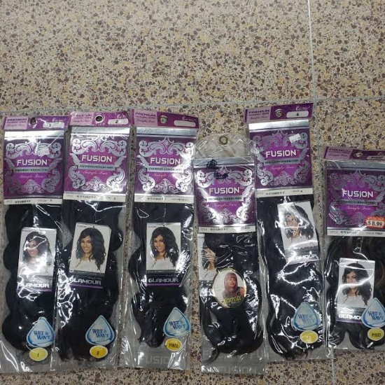 Lot of 65 Packs of Dara Fusion Premium Human Hair Tangle Free